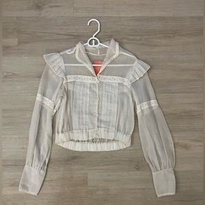 Vintage lace blouse
